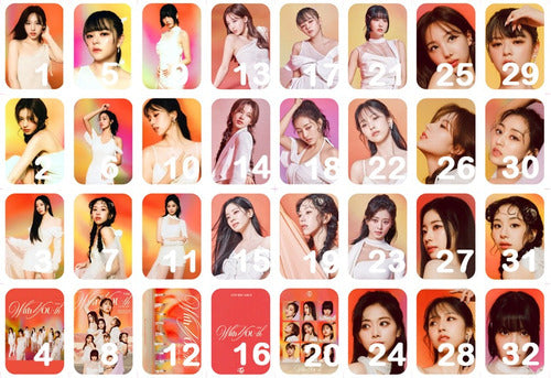 Calcotify Twice With Youth Fanmade Photocards Set X 64 Frente Y Dorso 1