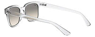 Ray-Ban Gafas De Sol Cuadradas RB4323, Transparente / Gris C 3