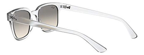 Ray-Ban Gafas De Sol Cuadradas RB4323, Transparente / Gris C 3