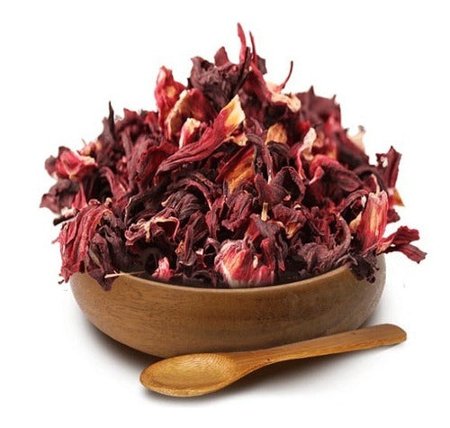 Hibiscus En Flores Para Infusion - 1 Kg 0