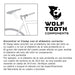 Wolf Tooth Seatpost Clamp Ultra Light QR 34.9mm - Epic Bikes 27
