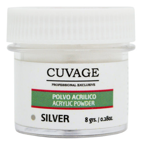 Cuvage Pigmented Polymer Acrylic Powder for Nails X1 3c 3