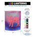 CoTa Global Color Changing LED Light Lantern Pig Piglet Art 1