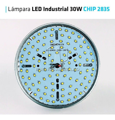 Buenos Aires LED Lampara Led Galponera 30W Rosca E27 Foco Industrial Mfull 2