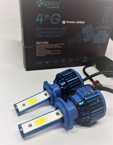 Kit De Lamparas 4g De Led Modelo H7 Mini Canbus 5