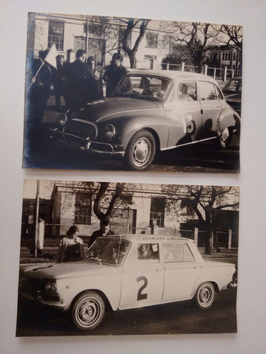 Lote De 9 Fotos Automóviles ~ Lote 1