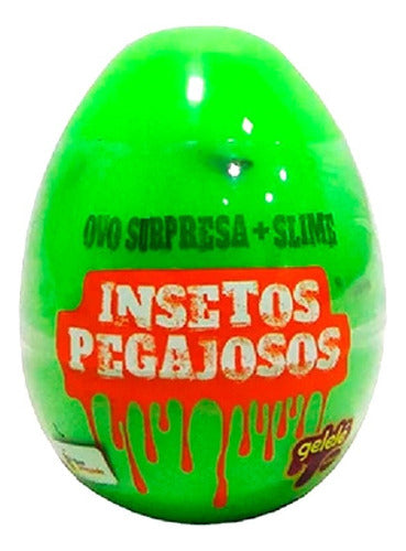 Isakito Slime Huevo Sorpresa 98 Gr Insectos Pegajosos 5