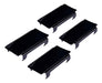 Len 4 X 6" Complement Cover Black for Straight Car Pod LED Light Bar 0