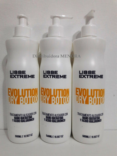 Combo 3 Dry Bottox Evolution 500ml. Lisse Extreme 1