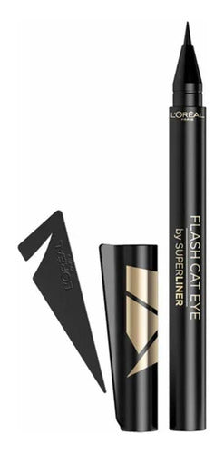 Delineador L'oreal Flash Cat Eye Black 0