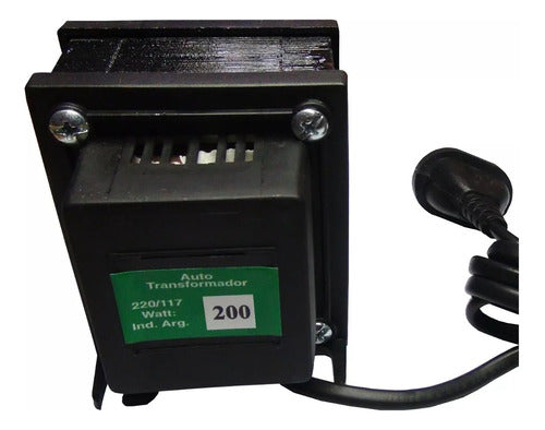 Trasnformador  A 110v Ca 200w Varias Potencias  120v - 60hz 1