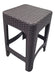 Rattan-Look Stackable Plastic Stool - Set of 14 1