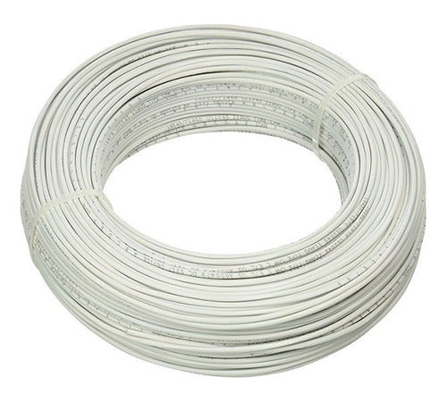 Cable De Cobre Flexible 1,5 Mm² Blanco-rollo 100mt 0