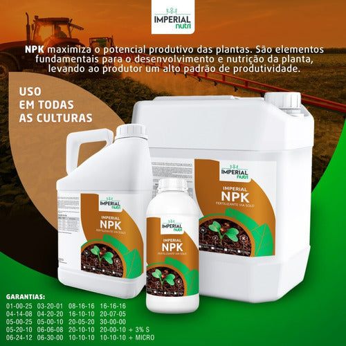 Adulação Npk 04-14-08 Para Frutíferas Fertilizante 25 L 1