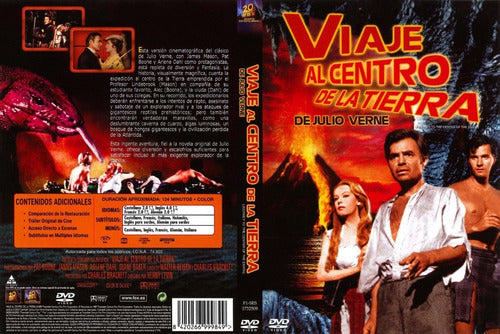 Viaje Al Centro De La Tierra- James Mason- Julio Verne- Dvd 0