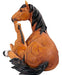 Design Toscano Motherly Love Pony Foal and Mare Horse Statue 3