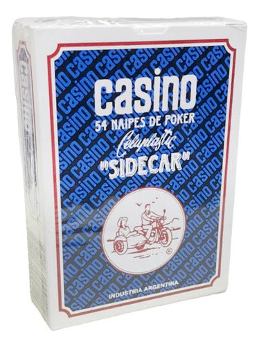 10 Cartas Naipes Casino Sidecar 54 Poker / Alberico Magic 0