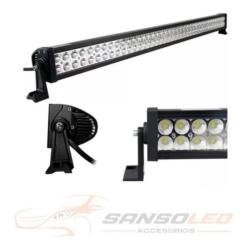 Barra Led 120w 40 Led 60cm - Jeep - 4x4 - Camiones-tractores 0