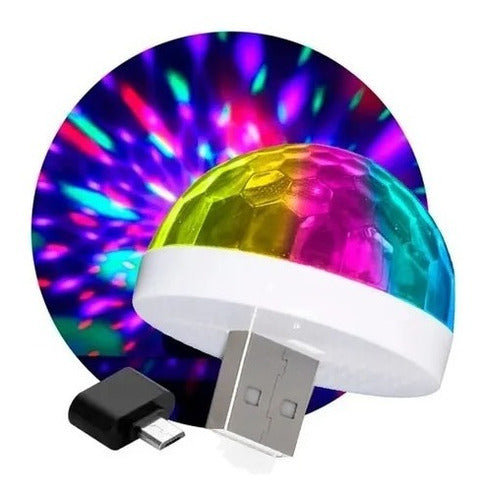 Oasis Set X3 Rotating RGB Star Lights + USB Bulb 3