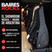 Padded Camouflage Acoustic Guitar Case with Backpack Strap by BAIRES ROCKS - Argentina Origin 3