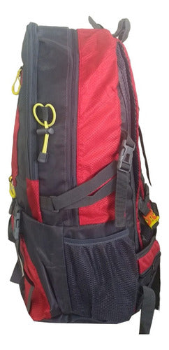 50L Red Camping Trekking Outdoor Backpack TM CTS 2