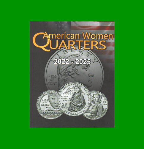 Moneda de EEUU Album Vacio E E U U, P/ Monedas Woman Quartes 2022-2025 1