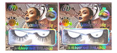 Laney Beauty 6D False Eyelashes Extension Kit 12 Pairs + Adhesive 6