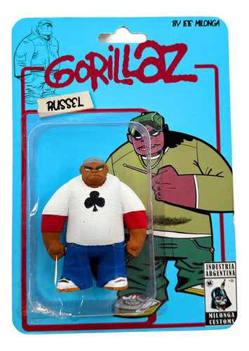 Gorillaz Russel Figura Muñeco Coleccionable 3