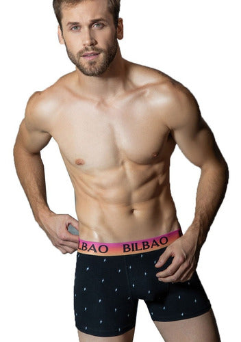 Bilbao Pack X2 Cotton Lycra Short Boxer C XXL XXXL 15009E 0