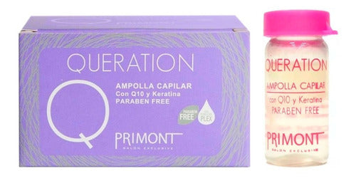 Primont Kit Queration Shampoo + Conditioner + Treatment + 12 Ampoules 4