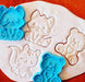 P3D Forest Animals Cookie Cutters + Stamp Set X7 2