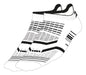 Diadora Running Sports Socks Pack of 12 3