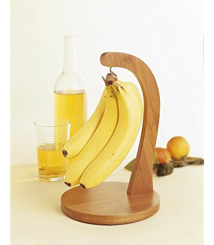 Lipper International 8856 Bamboo Wood Banana Hanger 7 X 1118 1