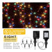 Letsfunny - Extensin De 300 Luces Led De Navidad Y 108 Pies, 1