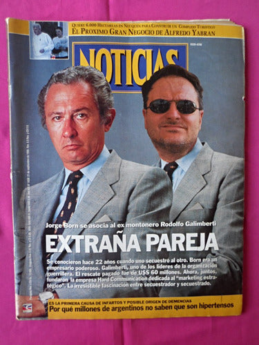 Revista Noticias Nº 1030 Año: 1996, Jorge Born R. Galimberti 0