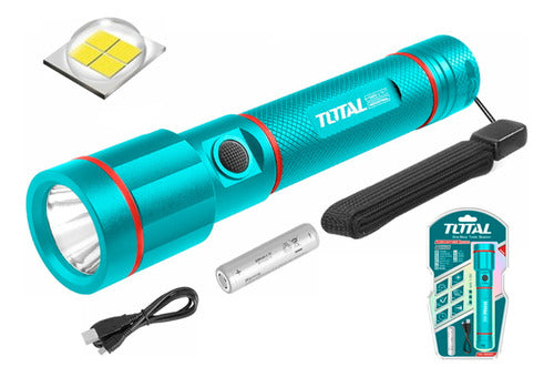 Total LED Flashlight 450 Lumens TCFL1865051 Premium 2