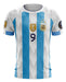 Argentina Fantasy Sublimated Soccer Jersey - Customizable 0