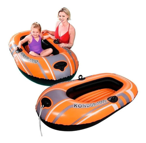 Bote Gomón Inflable Pileta Balsa Hydro Force 1