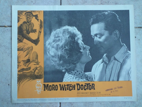 Moro Witch Doctor - 3 Lobby Cards Usa 1964 * 1