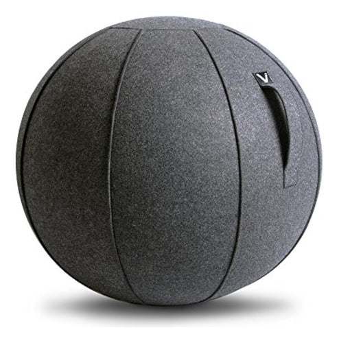 Vivora Luno Exercise Ball Chair, Felt, Standard 0