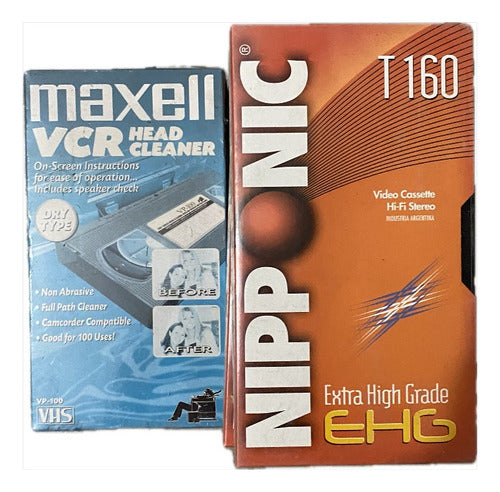 VHS T160 Video Cassette - Price for 9 Units 0