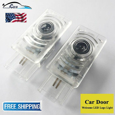 Cadillac 2 Pieces Cree Ghost Shadow Door Light LED 4