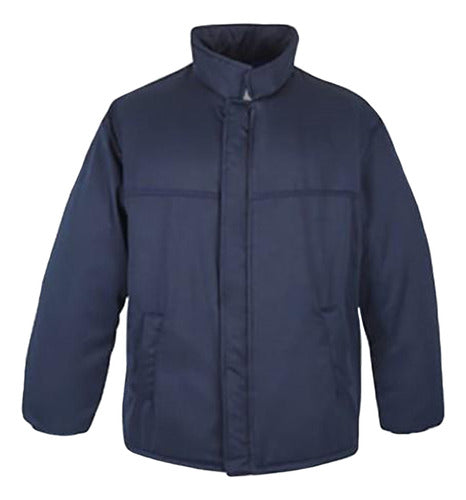 Laboral Hooded Blue Jacket 0