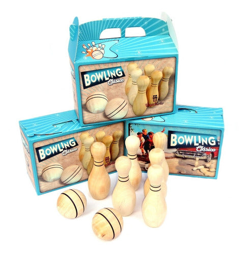 Planeta Juguete Classic Wooden Bowling Set 5