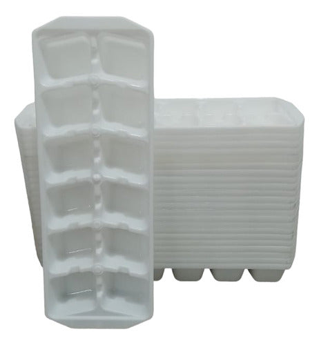 Deses Plast Plastic Ice Cube Tray Set of 3 Units 0