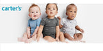 Carter's Pack of 4 Baby Boy Bodysuits Various Original Designs 2