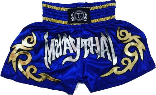 Shorts Calçao  Muay-thai, (t.f.wear) Blue Extreme/ref.11; 0