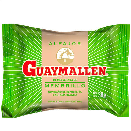 Guaymallén Alfajor Membrillo Dulce De Fruta Caja 40 Unidades 1