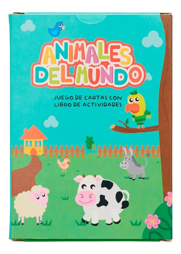 Animales Del Mundo. Cartas Didacticas Educativas Actividades 1