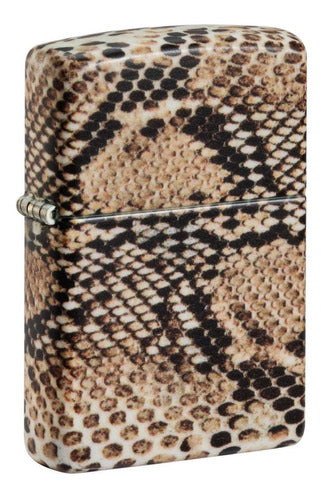 Zippo Encendedor Modelo 48256 Snake Skin Print Garantia 0